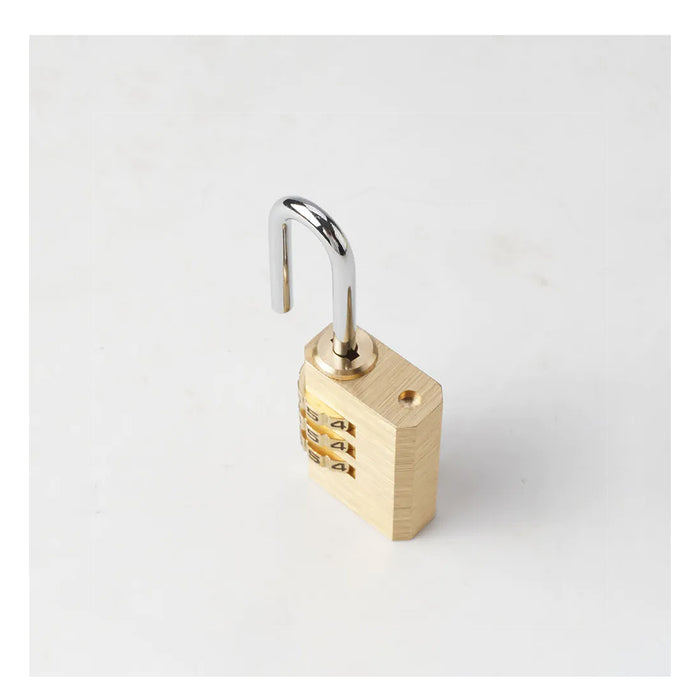 Ổ khóa số đồng thau 20 - 30mm TOLSEN, LOCKplus, cùm thép mạ Cr, với 3 vòng khóa số