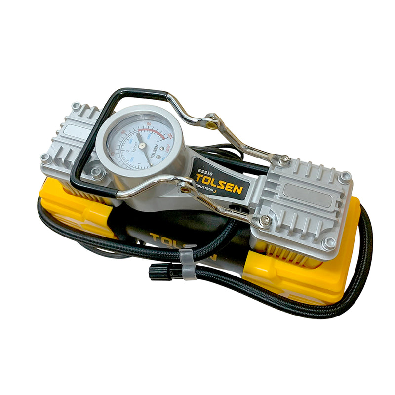 Máy bơm hơi công nghiệp DC 12V - 200W - 40 lít/phút TOLSEN 65516