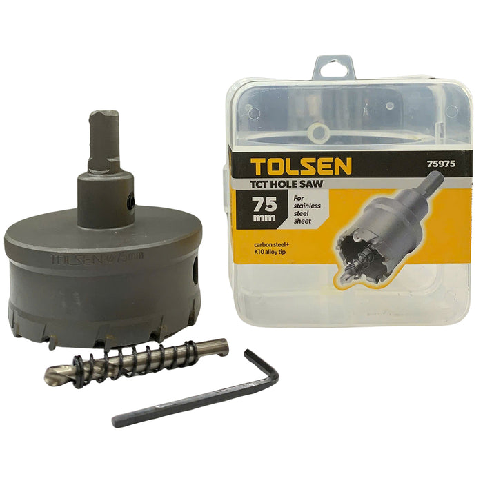 Mũi khoét sắt 14 - 75mm TOLSEN