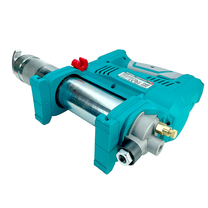 Máy bơm mỡ dùng Pin lithium 20V TOTAL TGGLI2010, dung tích 16 oz, áp suất 10.000 PSI (Chưa bao gồm Pin và sạc)
