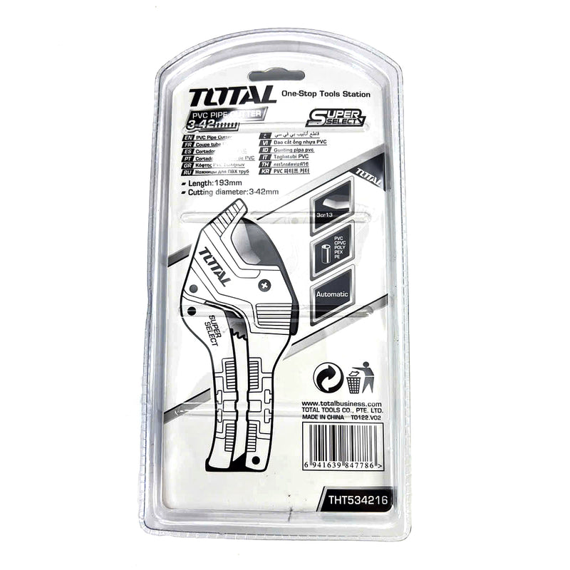 Dao cắt ống nhựa PVC 3-42mm TOTAL THT534216