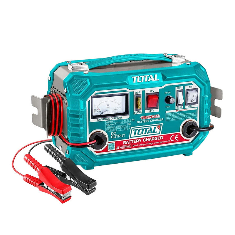 Máy sạc bình 12A TOTAL TBC1601