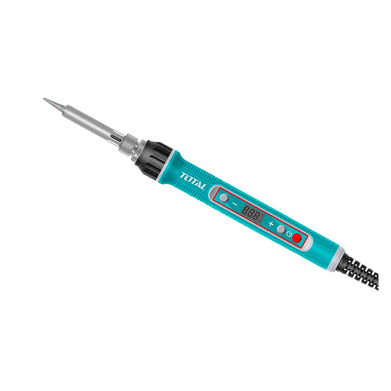 Mỏ hàn chì màn hình điện tử công suất 120W Total TET01610, có thể điều chỉnh nhiệt độ