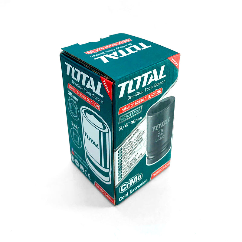 Đầu tuýp đóng 3/4 inch 19-95mm TOTAL