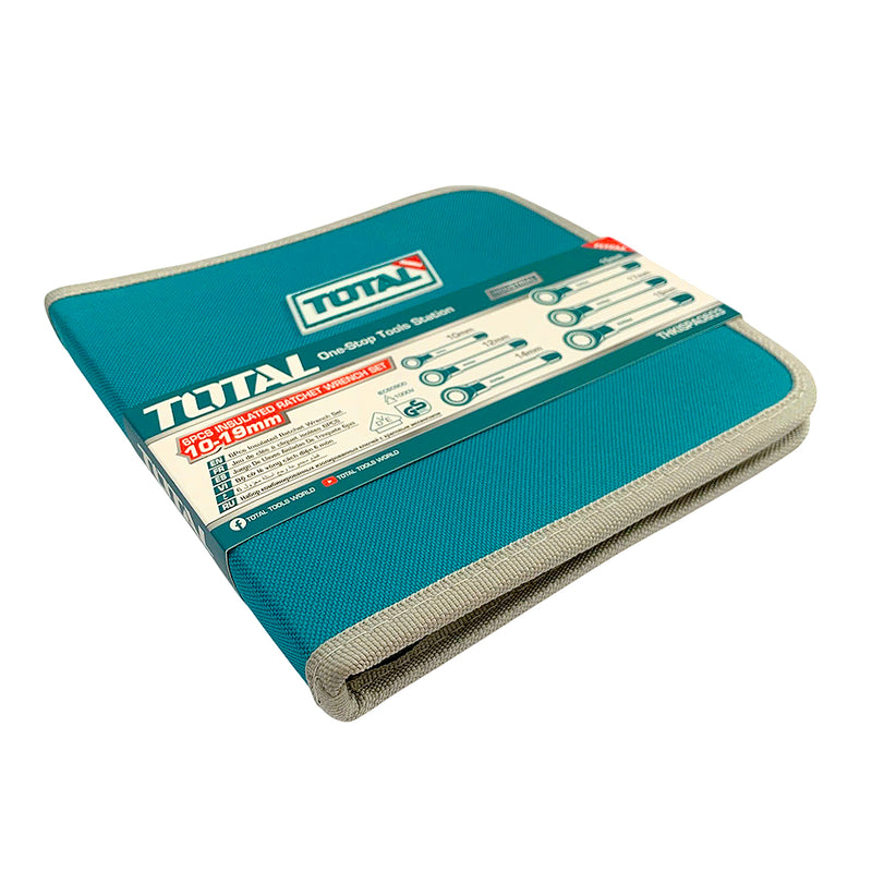 Bộ 6 cờ lê xoay chiều cách điện TOTAL THKISPA0603