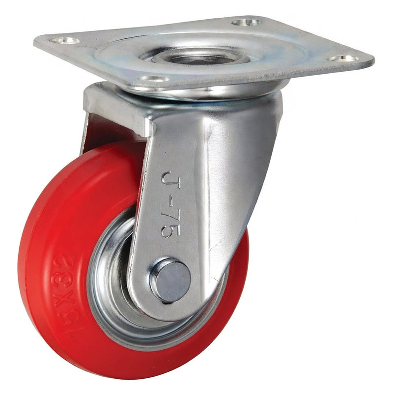 Bánh xe đẩy Ukai J-Type có xoay, không khóa bánh, đường kính từ 75mm - 300mm