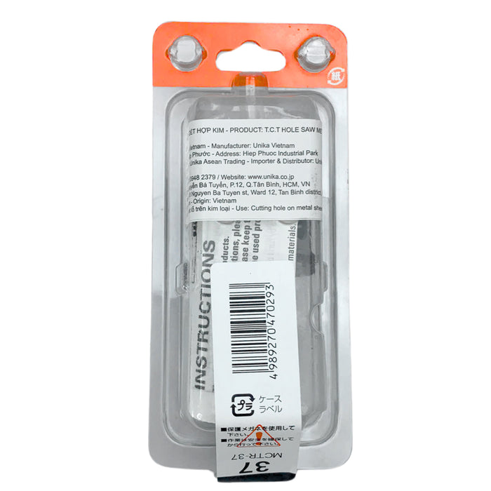 Mũi khoét sắt MCTR thép T.C.T UNIKA 14mm - 120mm