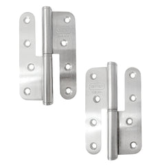 Việt tiệp 08125-P, Inox 304, dài 120mm (1 tấc 2) mở bên phải (1 bộ 2 cái)