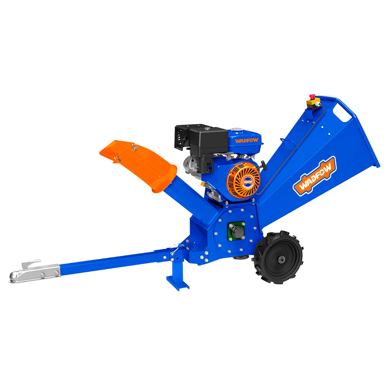Máy băm gỗ dùng xăng Wadfow WXU1315 công suất 15Hp, khả năng băm 100mm