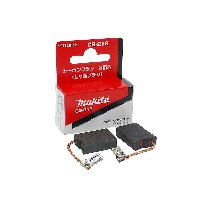 Phụ tùng Makita - Chổi than CB-218 | Mã số: 197129-2 (Carbon Brush CB-218)