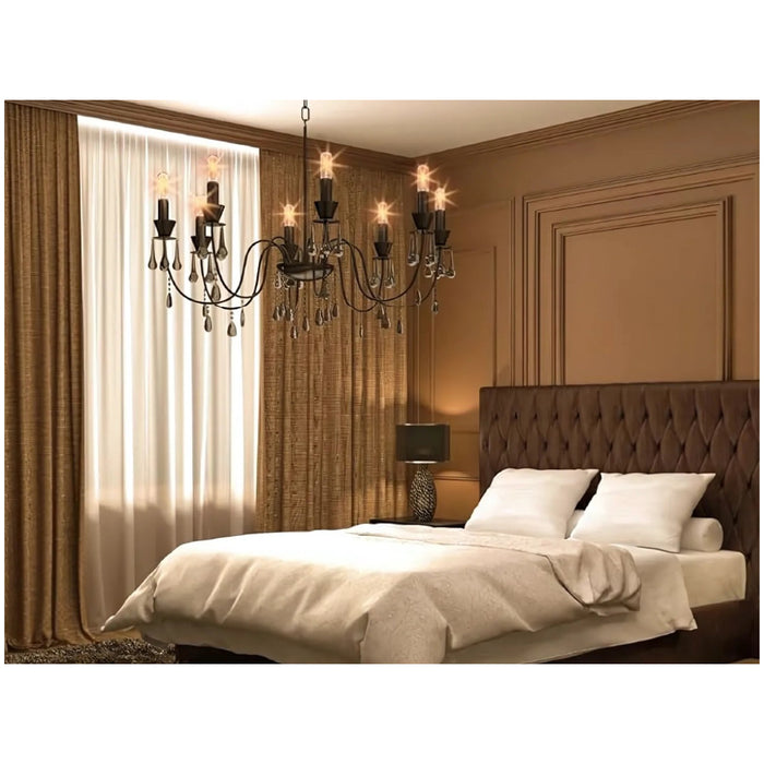 Bóng đèn led sợi T45 đuôi đèn E27, công suất 5W, đường kính đèn 40mm, cao 120mm, màu sáng vàng