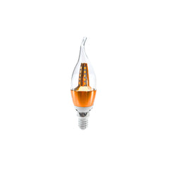 Bóng đèn led trang trí hình ngọn lửa Qiva đuôi đèn E14