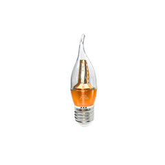 Bóng đèn led trang trí hình ngọn lửa Qiva đuôi đèn E27