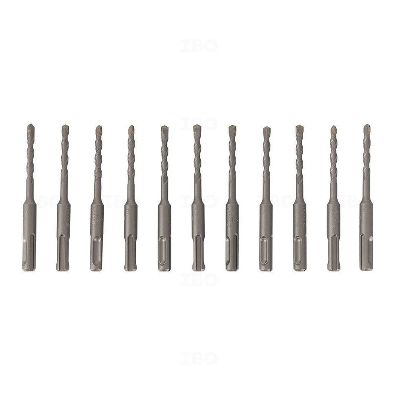 Vỉ 11 mũi khoan bê tông SDS PLUS Bosch đường kính 6mm - 8mm, dài 110mm, đuôi gài