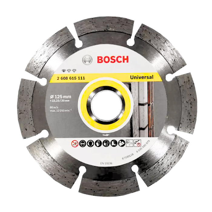 Lưỡi cắt kim cương đa năng Bosch đường kính 125mm - 230mm, lỗ cốt 22.2mm (Dòng Standard)