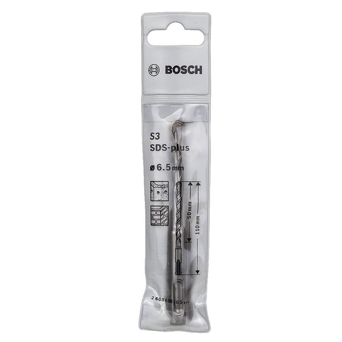 Mũi khoan bê tông SDS PLUS Bosch đường kính 6mm - 6.5mm, đuôi gài (loại phổ thông)