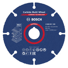 2608901189 đường kính lưỡi 125mm, lỗ cốt 22,23mm