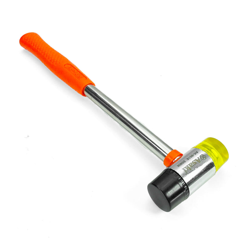 Búa 2 đầu nhựa Asaki kích thước đầu từ 25mm ~ 40mm