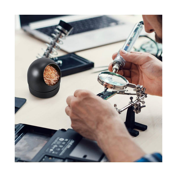 Miếng bùi nhùi bằng sợi đồng dùng để vệ sinh mũi hàn