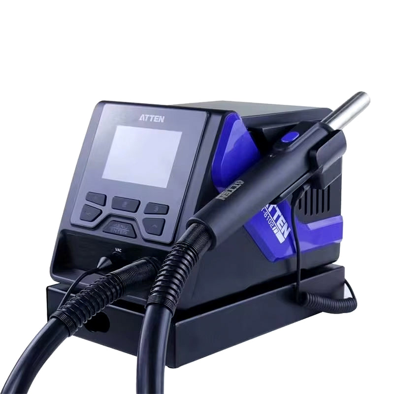 Trạm khò khí nóng ATTEN GT-1028, công suất 1300W, Max 500°C, Hỗ trợ IoT, hệ cao cấp chuyên nghiệp