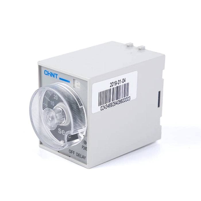 Timer hẹn giờ Chint JSZ3F loại OFF DELAY. Tiêu chuẩn CE, EAC, RU