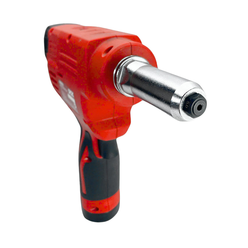Máy tán đinh ri vê DCK KDPM50 dùng Pin 12V, lực kéo 10kN