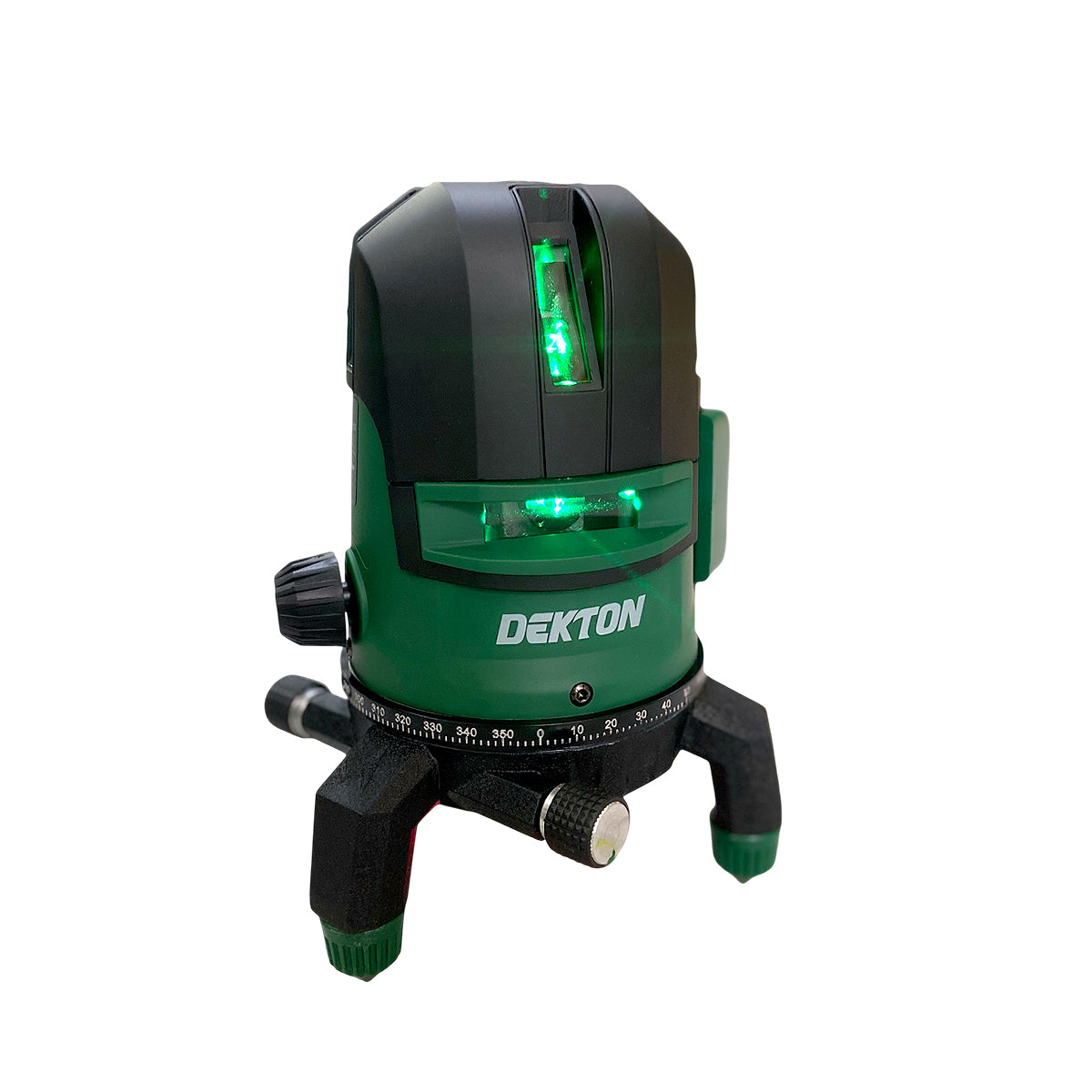 Máy cân mực Laser 5 tia xanh Dekton DK-LS0502 dùng pin Lithium, phạm vi đo 50m (Chưa bao gồm chân máy)