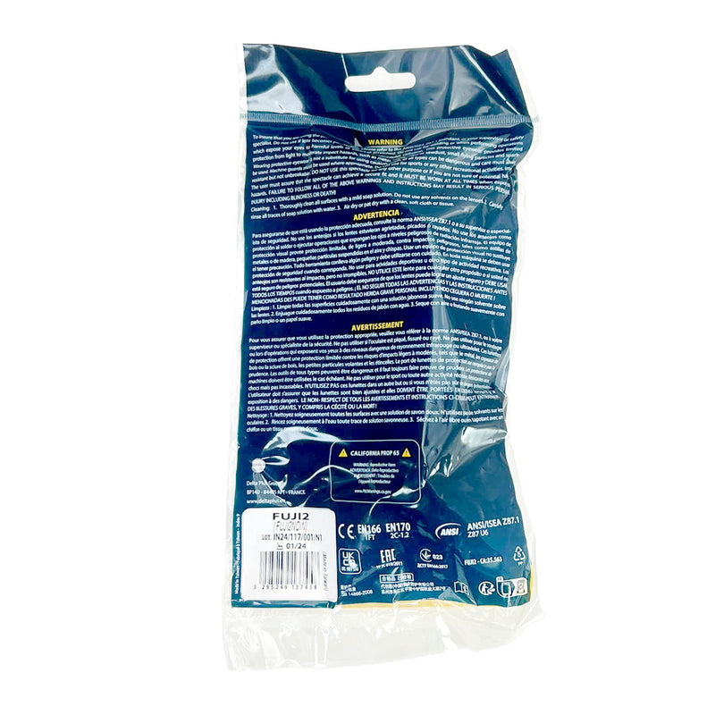 Kính bảo hộ Delta Plus Fuji2 chống trầy xước, chống đọng sương