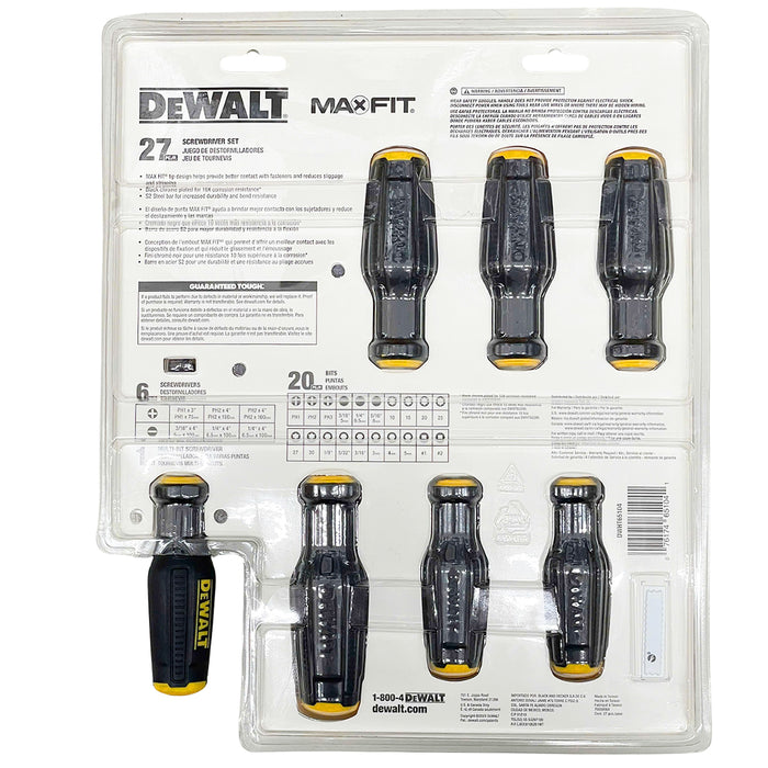 Bộ tua vít Dewalt DWHT65104 gồm 27 chi tiết