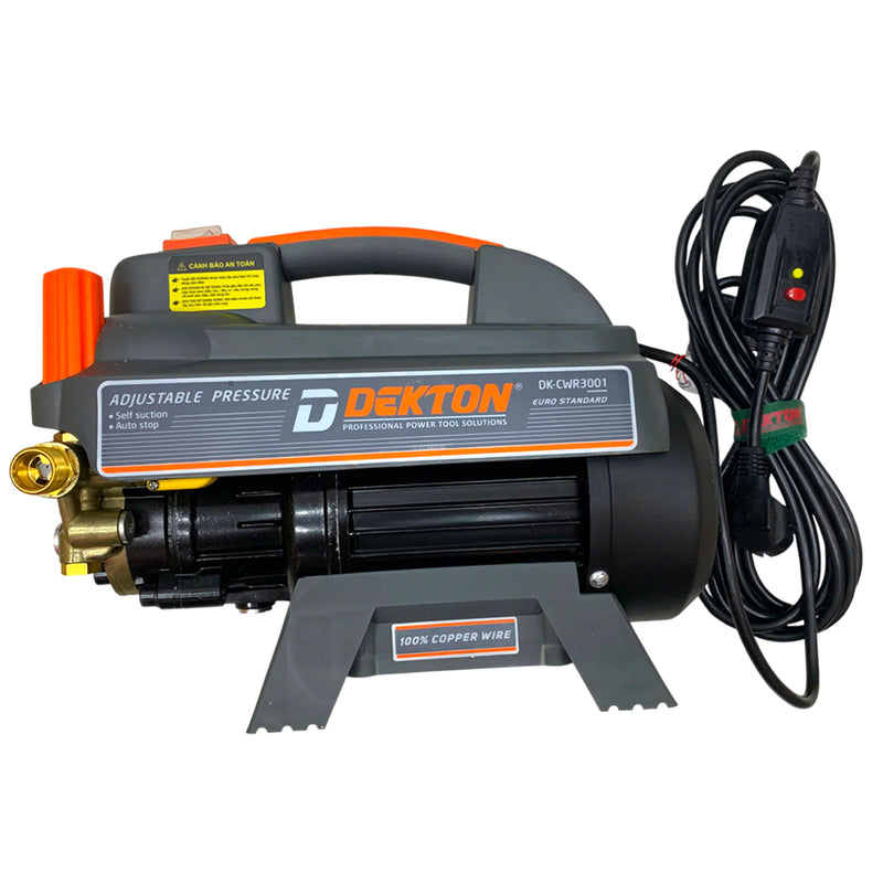 Máy xịt rửa chỉnh áp Dekton DK-CWR3001 công suất 3000W, áp lực tối đa 180bar
