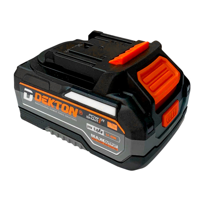 Pin 21V 5.0Ah Dekton M21-B5000PLUS, vỏ pin chống cháy