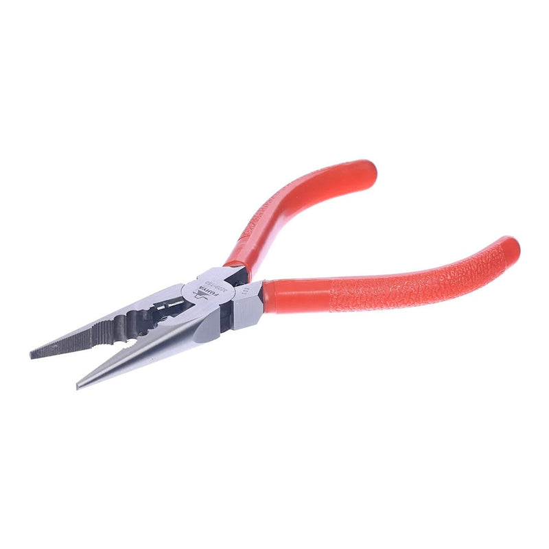 Kìm mũi nhọn đa năng, có lò xo trợ lực Fujiya 320S-150, kích thước 150mm. Tiêu chuẩn RoHS