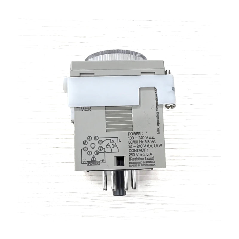 Bộ định thời gian khởi động motor sao - tam giác Hanyoung Nux MA4SD Series. Socket 8 chân tròn, 48mm x 48mm. Tiêu chuẩn CE