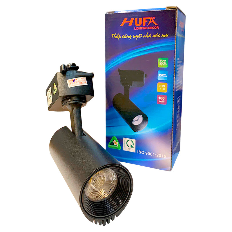 Đèn led chiếu điểm HUFA SL từ 10W đến 30W, vỏ màu đen