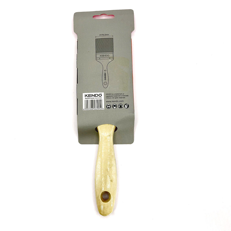 Cọ quét sơn cán gỗ Kendo, kích thước từ 25mm - 101.6mm (1 inch - 4 inch)