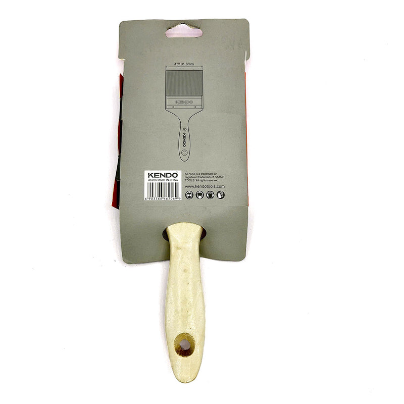 Cọ quét sơn cán gỗ Kendo, kích thước từ 25mm - 101.6mm (1 inch - 4 inch)