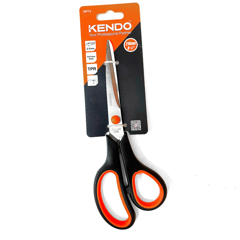 Kéo cắt gia dụng Kendo 30713, kích thước 215mm, vật liệu thép không gỉ