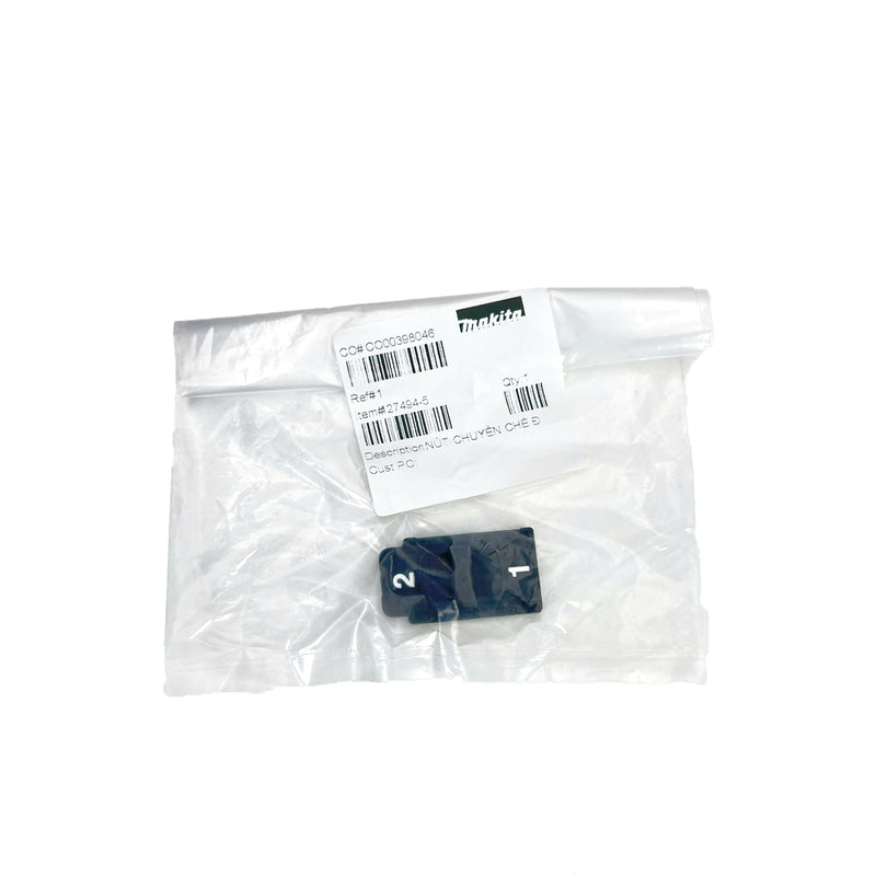 Phụ tùng Makita - Nút gạt chuyển tốc độ | Mã số: 127494-5 (SPEED CHANGE LEVER ASSEMBLY)