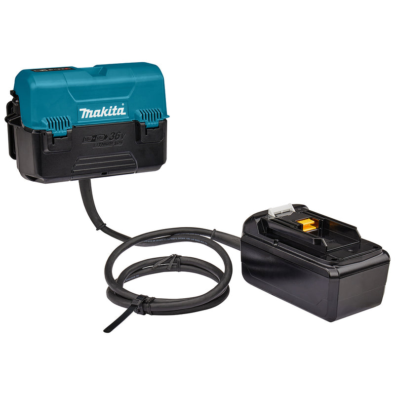 Bộ chuyển đổi pin Makita 195511-9 BCV01 dùng 2 pin 18V cho máy 36V đời cũ