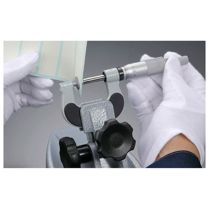 Panme Mitutoyo 169-101-10 đo độ dày giấy, trục đo không xoay, bảo vệ vật liệu mềm