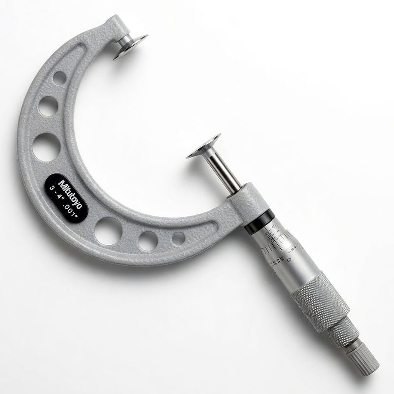 Panme Mitutoyo Series 169 - Disc Micrometers | None Rotating Spindle, đầu đo đĩa trục đo không xoay
