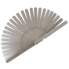 0.05 - 1 mm / Mã 184-303S　dãi đo 0.05 - 1 mm　Gồm 28 lá　Lá dài (150mm)