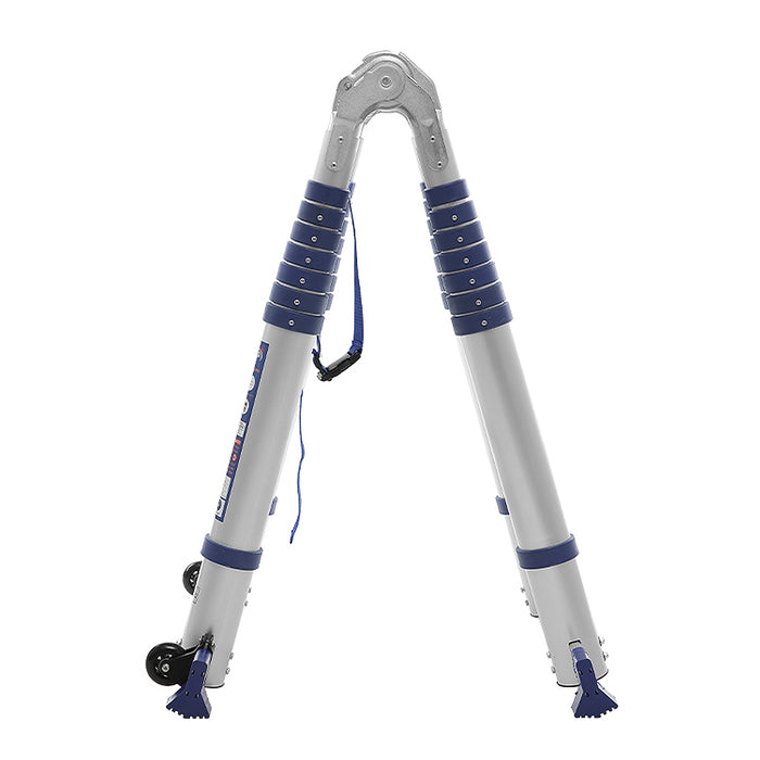 Thang nhôm rút đôi chữ A Nikawa NK AI, chiều cao tối đa chữ A từ 1.85m ~ 2.76m