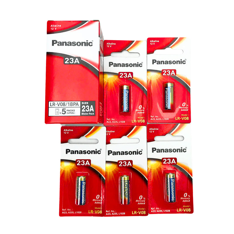 Pin Alkaline 12V Panasonic LR-V08L/1B cỡ 23A, chuyên dùng cho remote, chuông cửa