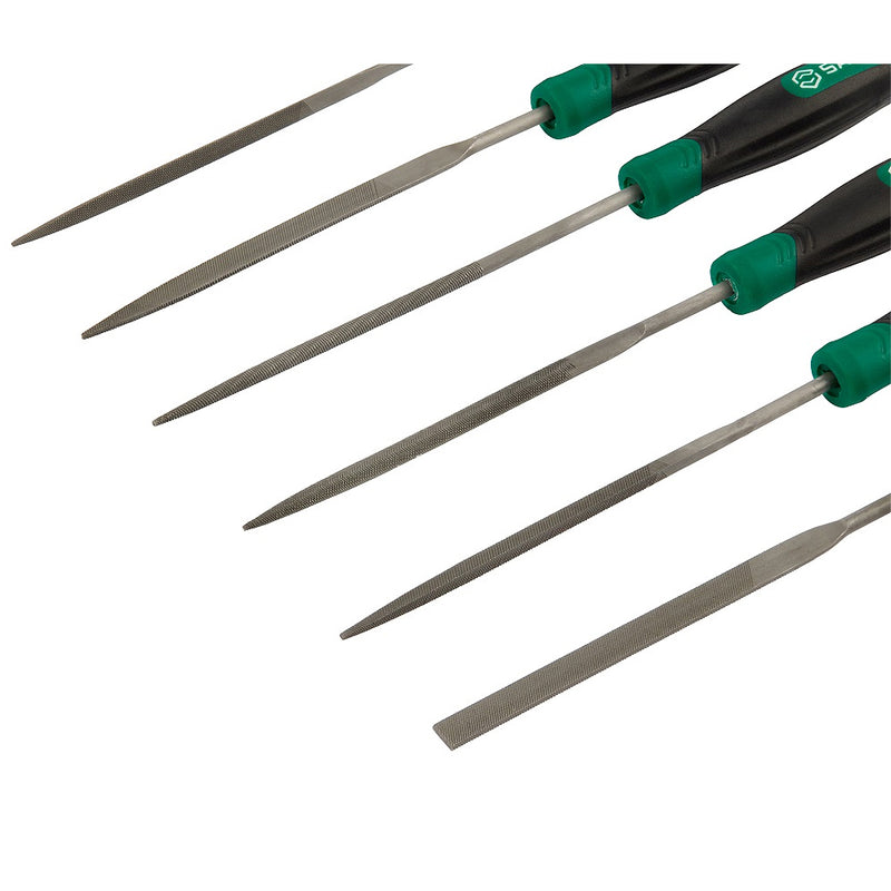 Bộ dũa kim loại 6 chi tiết SATA 03701 kích thước 3mm x 140mm