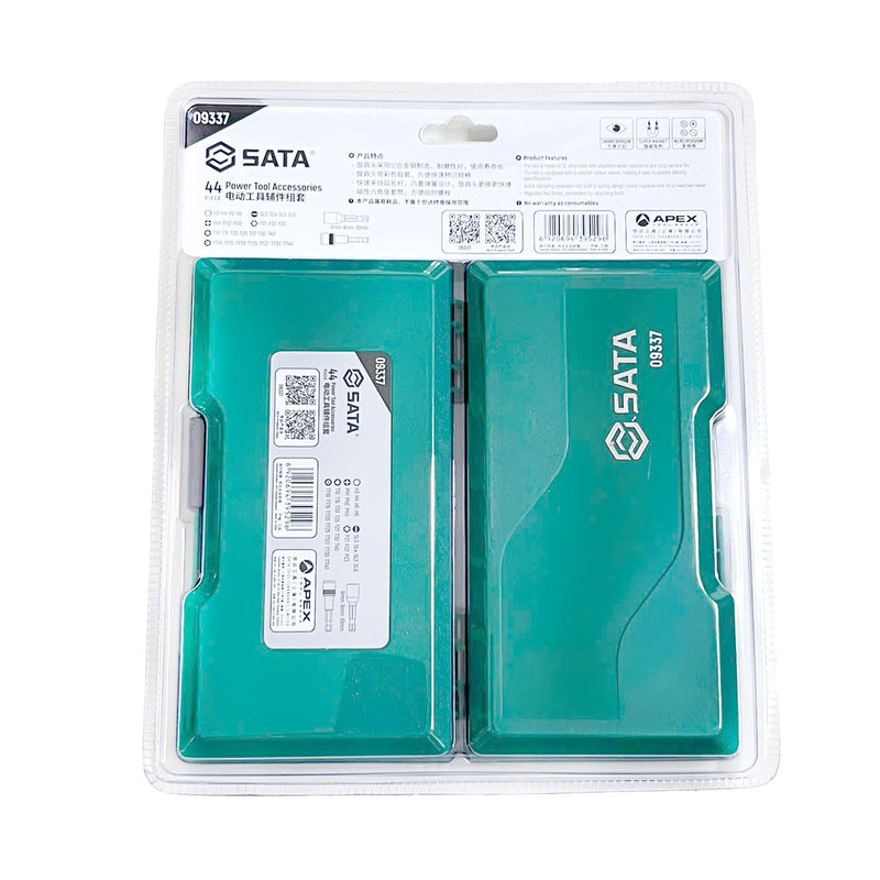 44個入り電動工具アクセサリー SATA 09337
