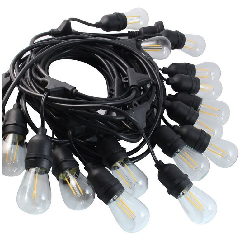 Dây đèn 5m 12 đuôi liền dây SOPOKA đuôi đèn E27, công xuất 1000W
