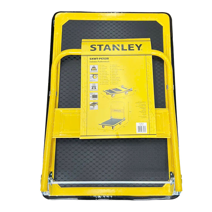 Xe đẩy hàng 4 bánh 300kg hiệu STANLEY-USA PC528