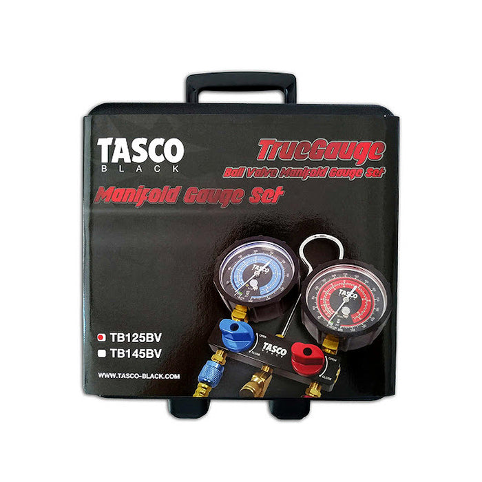 Đồng hồ áp suất ga Tasco TB125BV dùng để đo áp suất gas R22, R134A, R404A, R448A