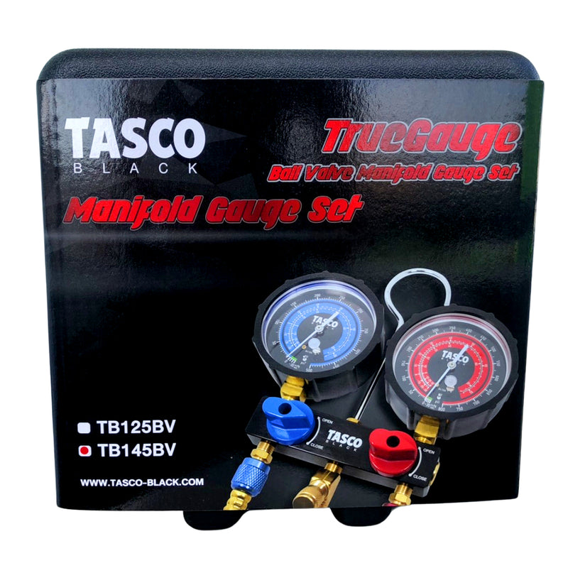 Đồng hồ áp suất ga Tasco TB145BV dùng để đo áp suất gas R32, R410A